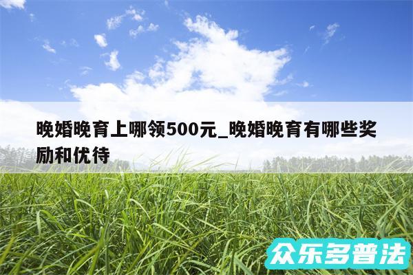 晚婚晚育上哪领500元_晚婚晚育有哪些奖励和优待