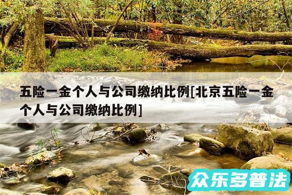 五险一金个人与公司缴纳比例及北京五险一金个人与公司缴纳比例