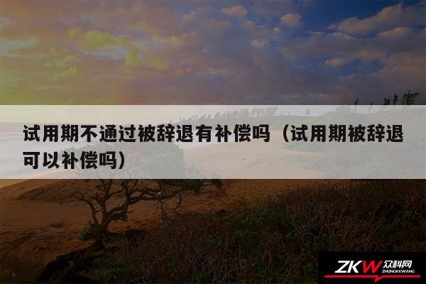 试用期不通过被辞退有补偿吗以及试用期被辞退可以补偿吗