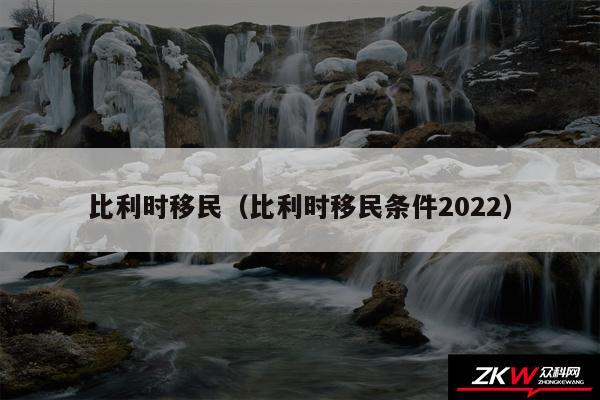 比利时移民以及比利时移民条件2024