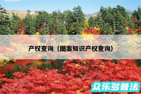 产权查询以及图案知识产权查询