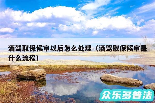 酒驾取保候审以后怎么处理以及酒驾取保候审是什么流程