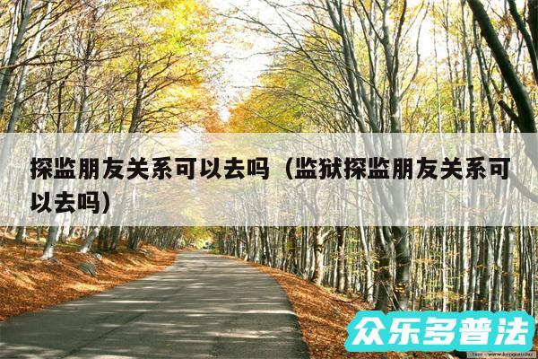 探监朋友关系可以去吗以及监狱探监朋友关系可以去吗