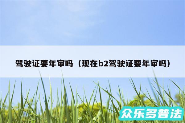 驾驶证要年审吗以及现在b2驾驶证要年审吗