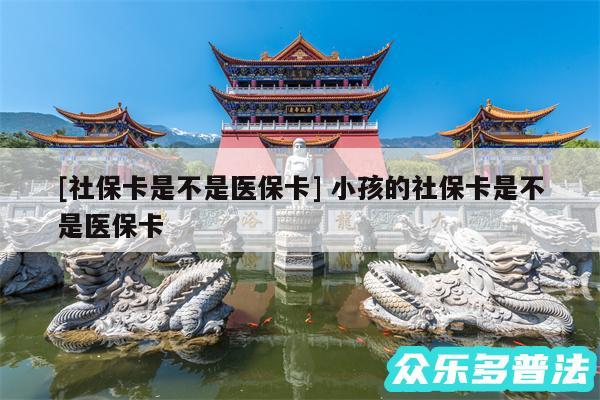 及社保卡是不是医保卡 小孩的社保卡是不是医保卡