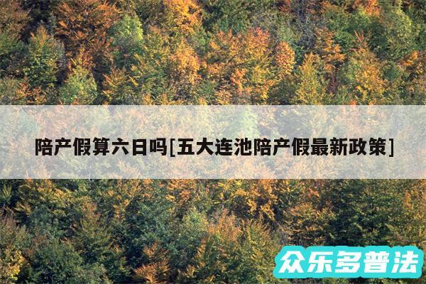 陪产假算六日吗及五大连池陪产假最新政策