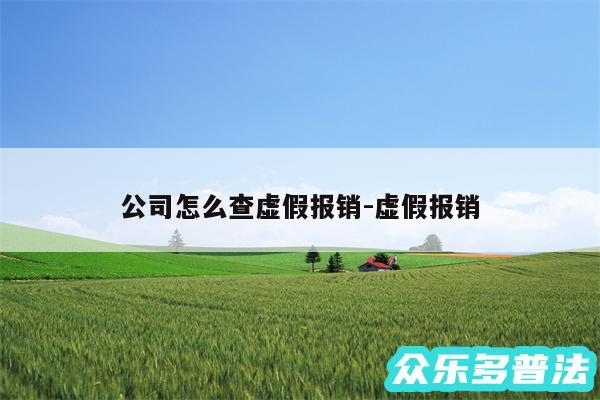 公司怎么查虚假报销-虚假报销