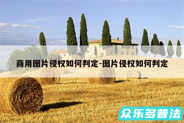 商用图片侵权如何判定-图片侵权如何判定