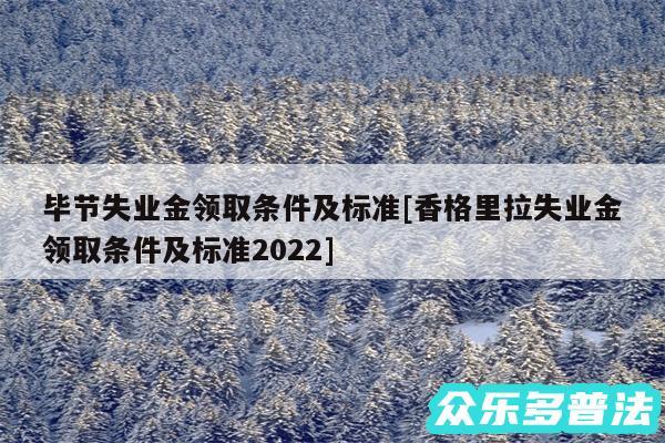 毕节失业金领取条件及标准及香格里拉失业金领取条件及标准2024