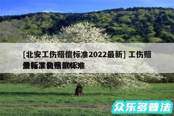 及北安工伤赔偿标准2024最新 工伤赔偿标准北京2024
最新工伤赔偿标准