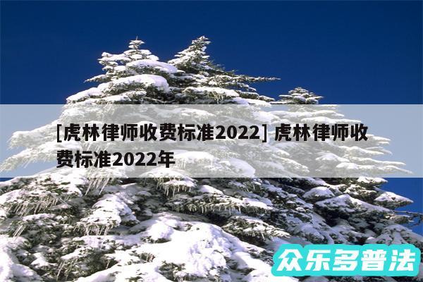 及虎林律师收费标准2024 虎林律师收费标准2024年