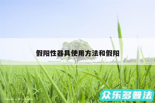 假阳性器具使用方法和假阳