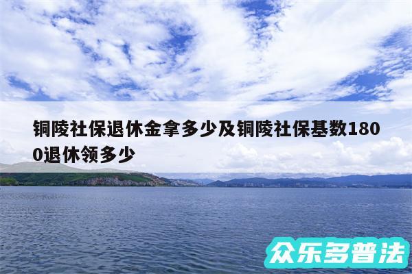 铜陵社保退休金拿多少及铜陵社保基数1800退休领多少