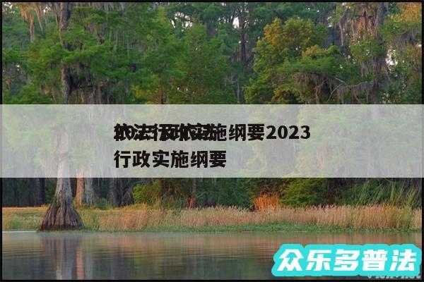 依法行政实施纲要2024
2025及依法行政实施纲要