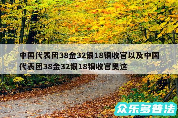 中国代表团38金32银18铜收官以及中国代表团38金32银18铜收官奥这