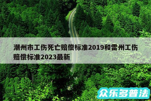 潮州市工伤死亡赔偿标准2019和雷州工伤赔偿标准2024最新