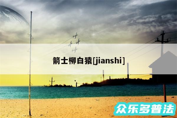 箭士柳白猿及jianshi