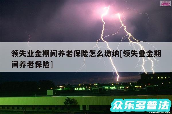领失业金期间养老保险怎么缴纳及领失业金期间养老保险