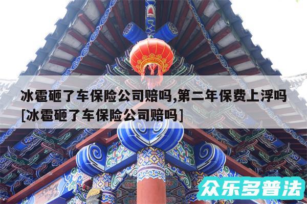 冰雹砸了车保险公司赔吗,第二年保费上浮吗及冰雹砸了车保险公司赔吗