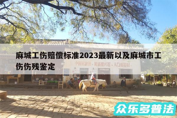 麻城工伤赔偿标准2024最新以及麻城市工伤伤残鉴定