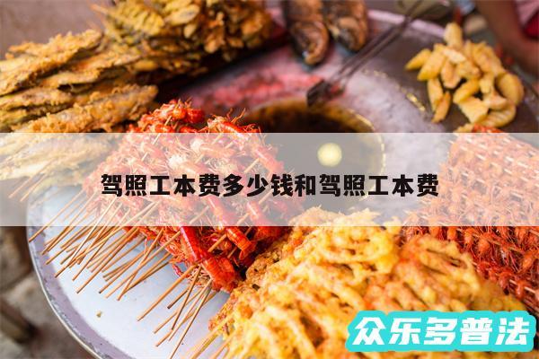 驾照工本费多少钱和驾照工本费