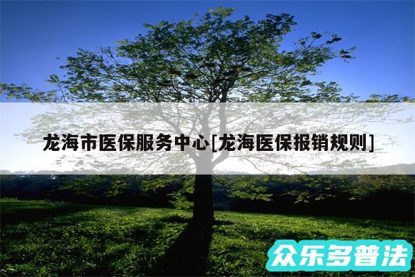 龙海市医保服务中心及龙海医保报销规则