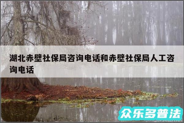 湖北赤壁社保局咨询电话和赤壁社保局人工咨询电话