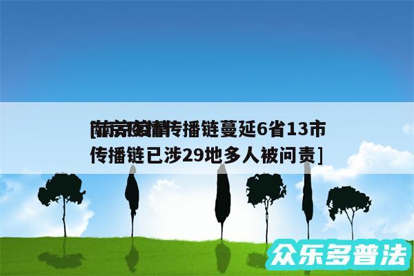 南京疫情传播链蔓延6省13市
及南京疫情传播链已涉29地多人被问责