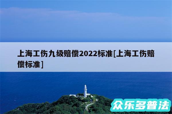 上海工伤九级赔偿2024标准及上海工伤赔偿标准