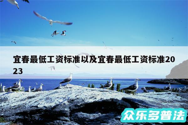 宜春最低工资标准以及宜春最低工资标准2024
