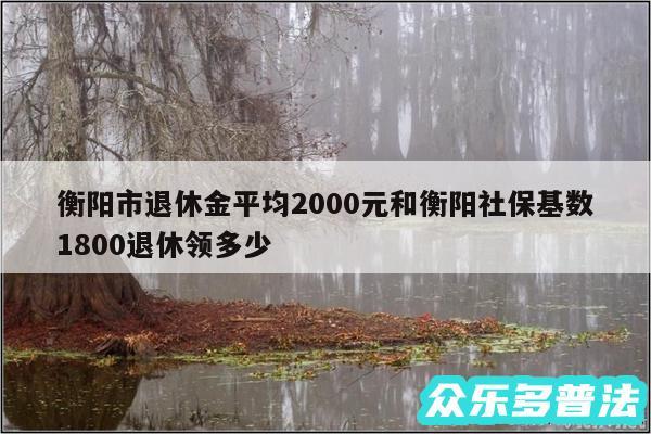 衡阳市退休金平均2000元和衡阳社保基数1800退休领多少