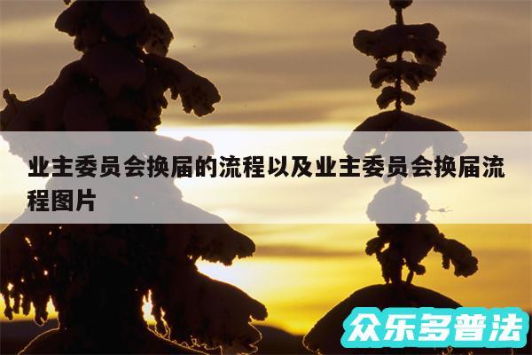 业主委员会换届的流程以及业主委员会换届流程图片