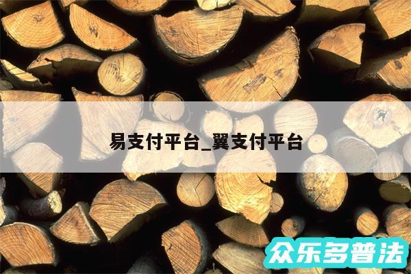 易支付平台_翼支付平台