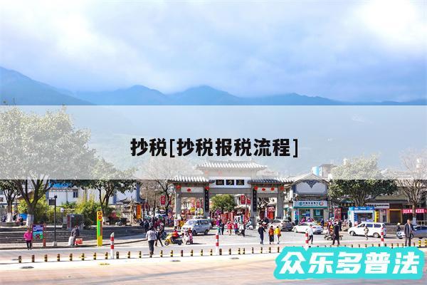 抄税及抄税报税流程