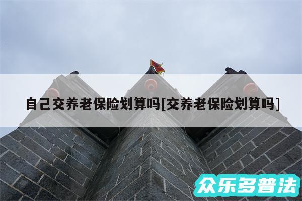 自己交养老保险划算吗及交养老保险划算吗