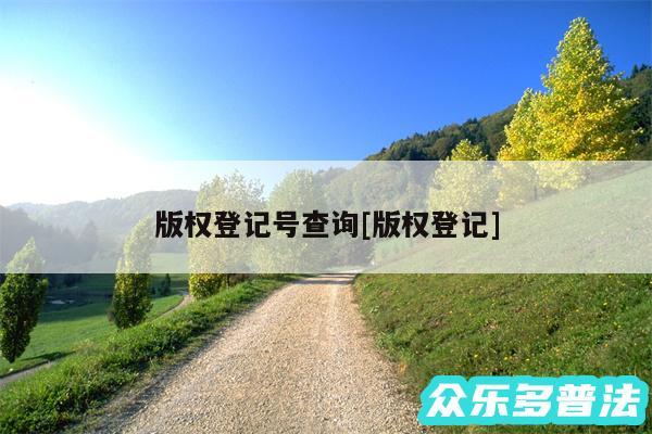 版权登记号查询及版权登记